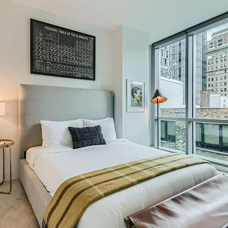 시카고 Sentral Michigan Avenue 아파트 호텔 객실 사진 A bedroom