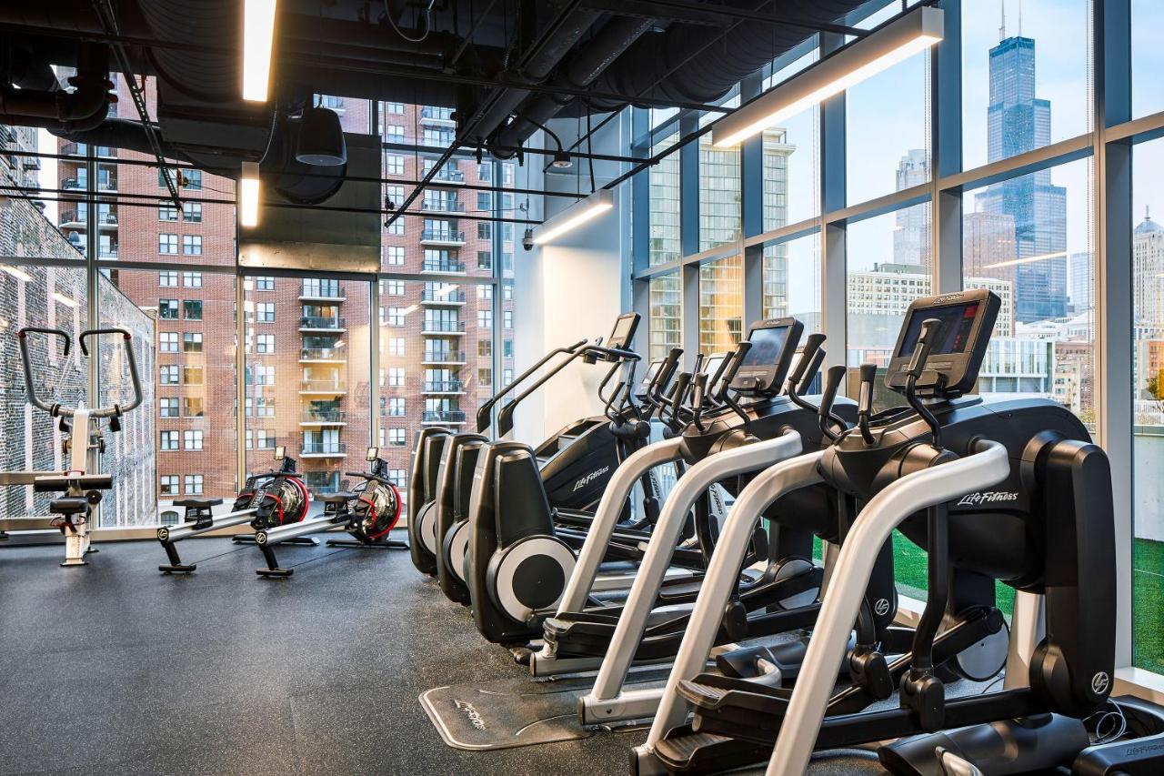 시카고 Sentral Michigan Avenue 아파트 호텔 외부 사진 The fitness center