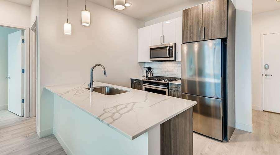 시카고 Sentral Michigan Avenue 아파트 호텔 외부 사진 Kitchen